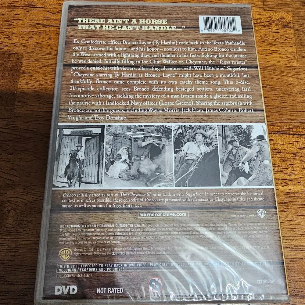 Bronco-Complete First Season-DVD - Picture 2 of 2